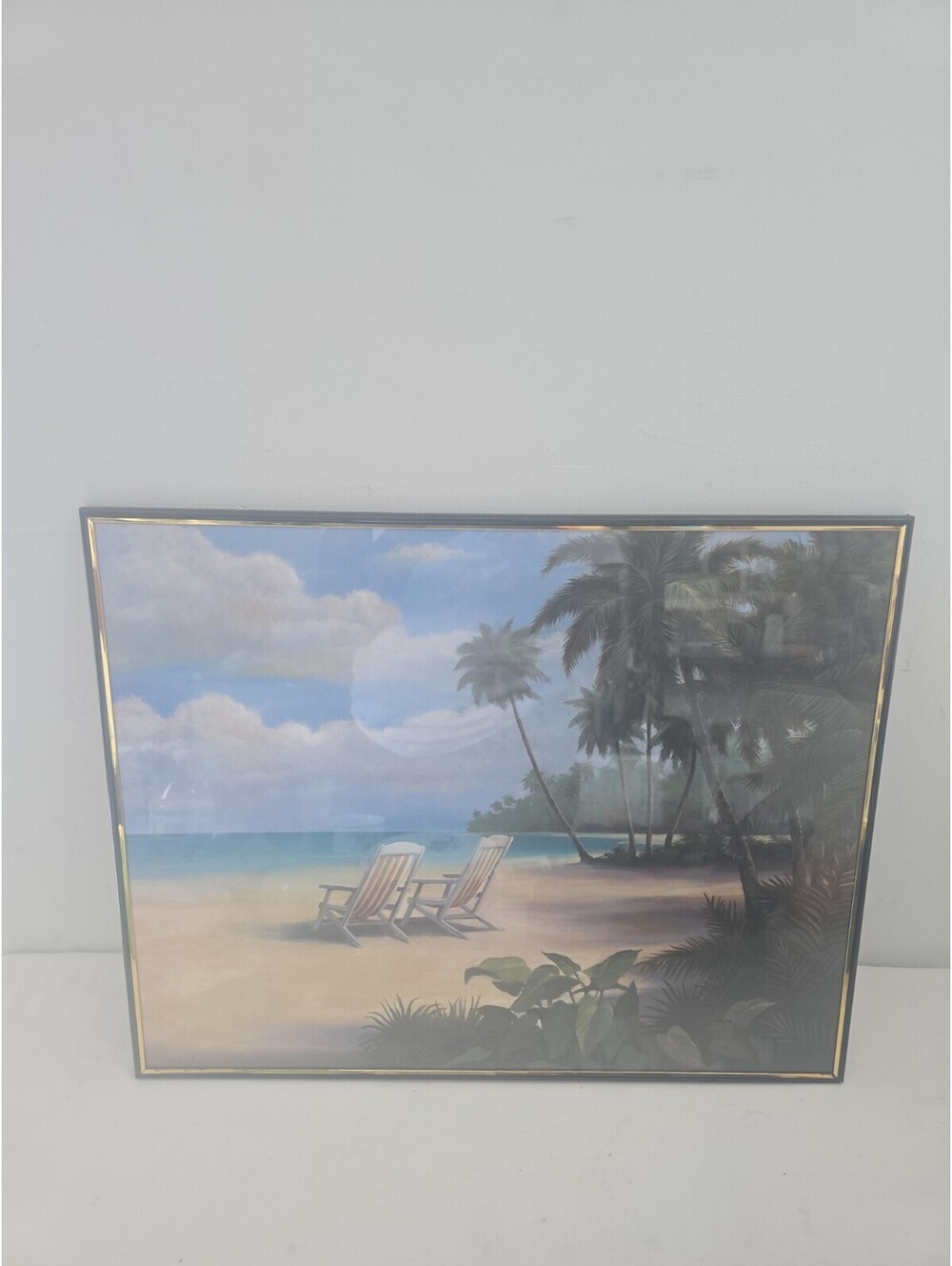 Ceramic Backsplash Tile Mural Beach Scene Seaside Ocean - Tropical Bliss